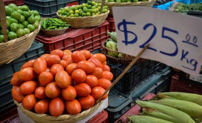 Desacelera inflación a 5.80% en primera quincena de mayo