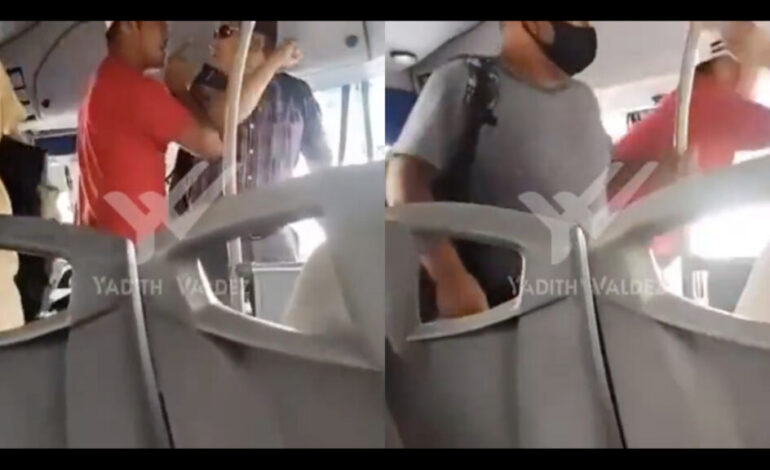 En NL, por costo de pasaje chofer de transporte público aventó a pasajero