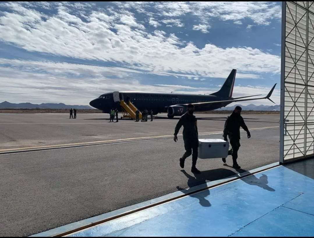 Llegan a chihuahua 60 mil vacunas pediátricas contra covid-19