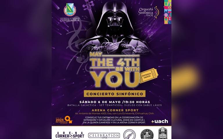 ¿Te gusta Star Wars y no tienes planes el sábado? Puedes celebrar el May the 4th Be With You