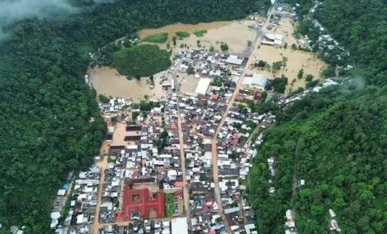 Activan Plan DN-III-E por lluvias e inundaciones en la sierra de Veracruz