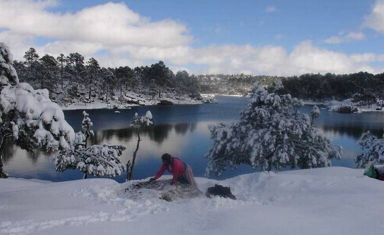¿Has visto la Sierra nevada? Pronostican nieve en Creel para el 1 de febrero