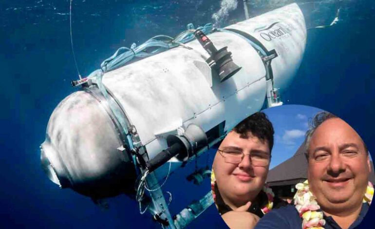 Magnate y su hijo se salvan de morir tras rechazar viajar en el Titán