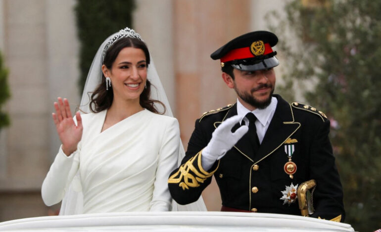 Príncipe Hussein, heredero al trono de Jordania, se casa en fabulosa boda árabe