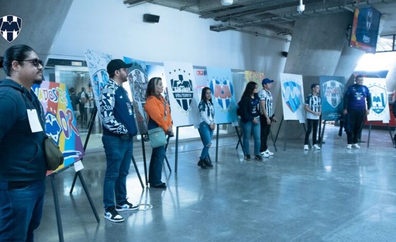 Rayados: Exhibición de arte en el Estadio BBVA