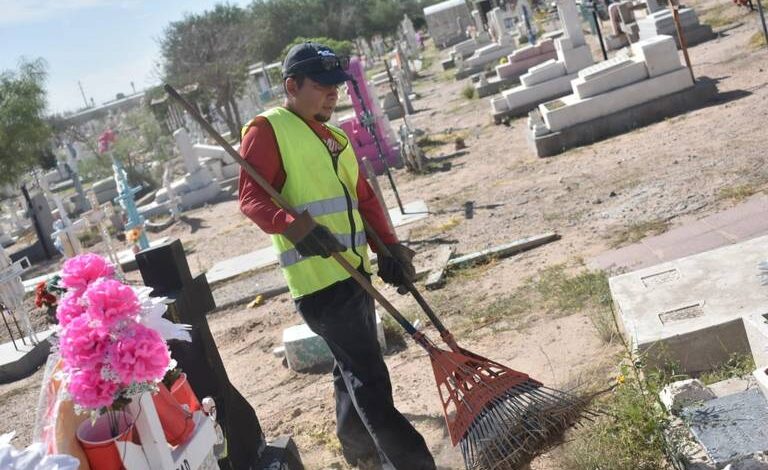 Del 29 de octubre al 4 de noviembre habrá personal de Limpia en panteones