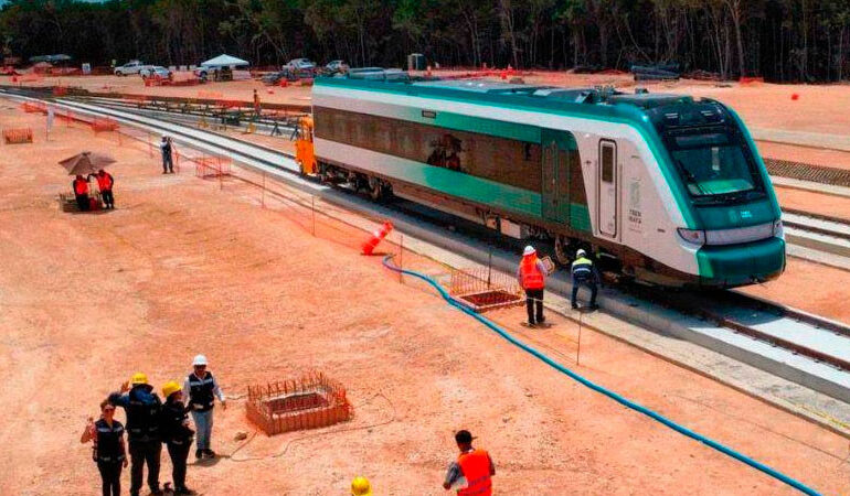 Tramo del Tren Maya que va de Palenque a Cancún se inauguraría el 15 de diciembre