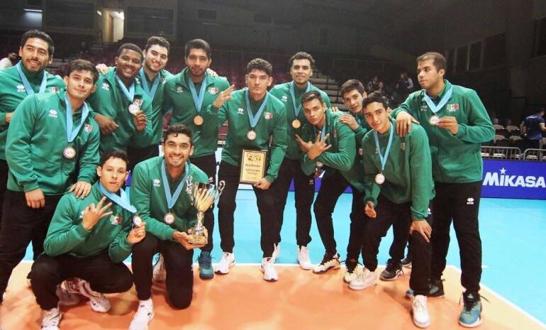 México obtiene bronce en el Final Four Norceca de Voleibol de Sala
