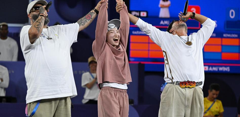 Japón, Lituania y China, primeras medallas de breaking de la historia de los Juegos