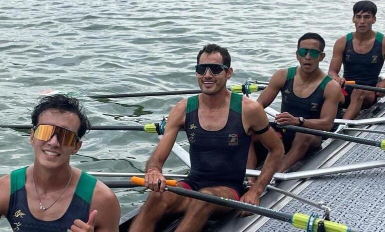 Remeros mexicanos ganan oro en Campeonato Mundial en Canadá