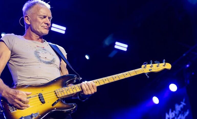 Sting y su “I wrote your name (upon my heart)”, “una melodía áspera de blues”
