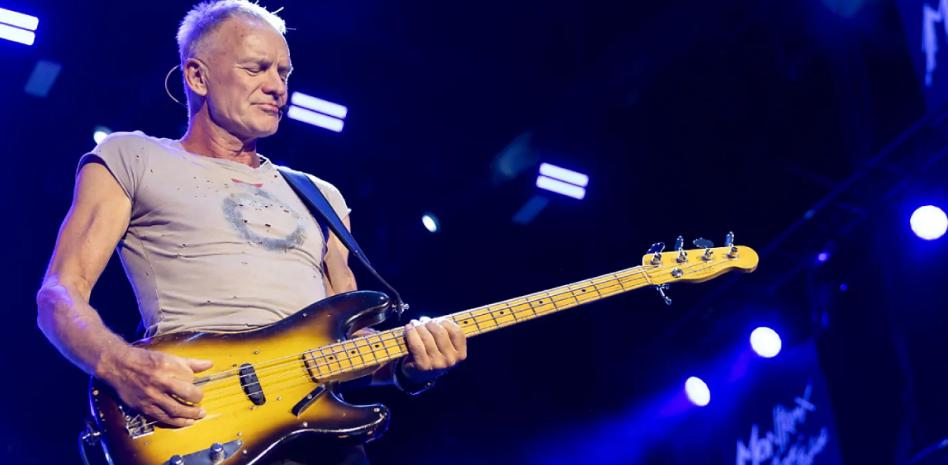 Sting y su “I wrote your name (upon my heart)”, “una melodía áspera de blues”