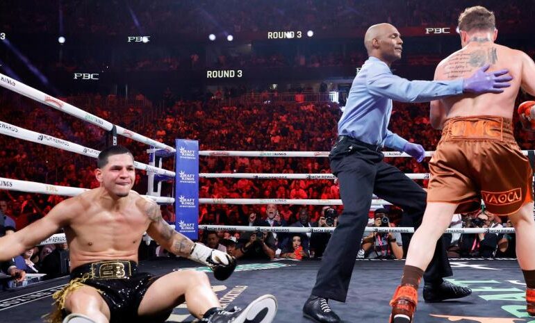 ‘Canelo’ Álvarez gana por decisión unánime a Edgar Berlanga