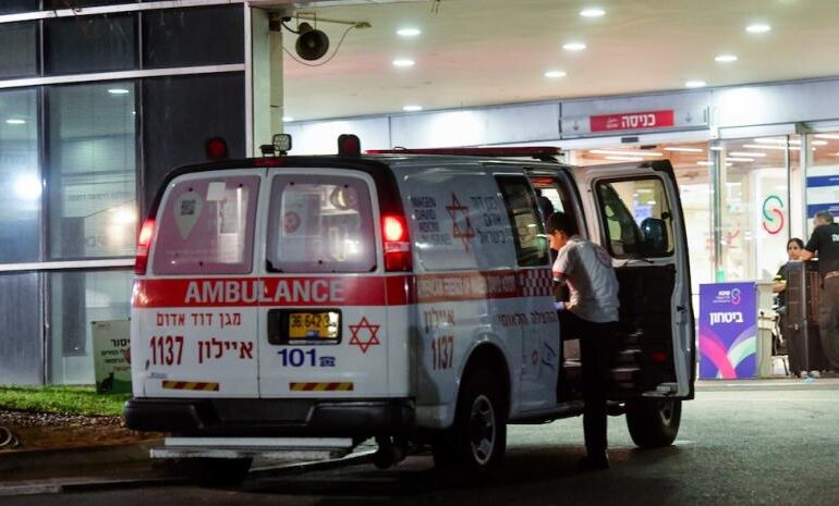 Al menos 67 heridos en un ataque con un dron de Hezbolá en el sur de Haifa