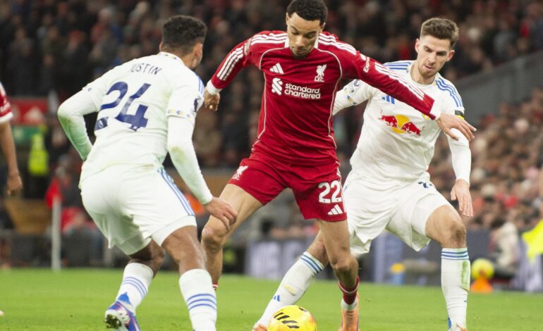 Liverpool 0-0 Leeds United: Resumen, mejores jugadas y estadísticas