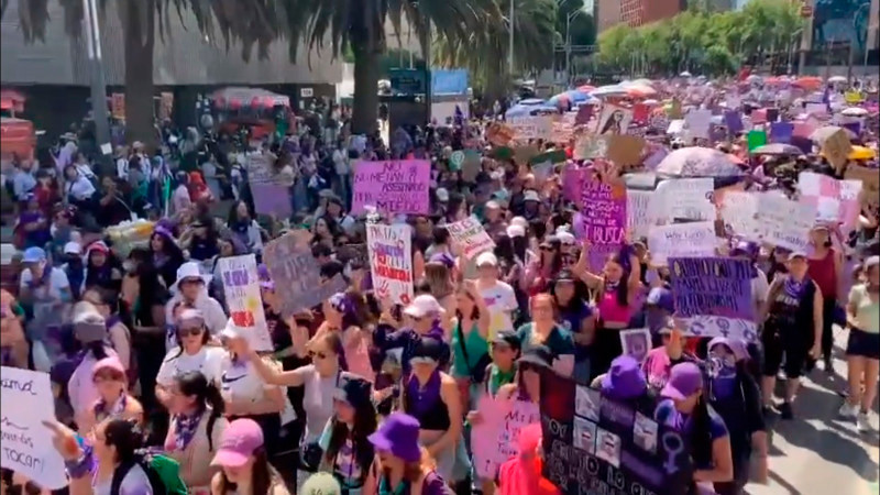 Gobierno federal insta a evitar la criminalización de las protestas feministas del 8M